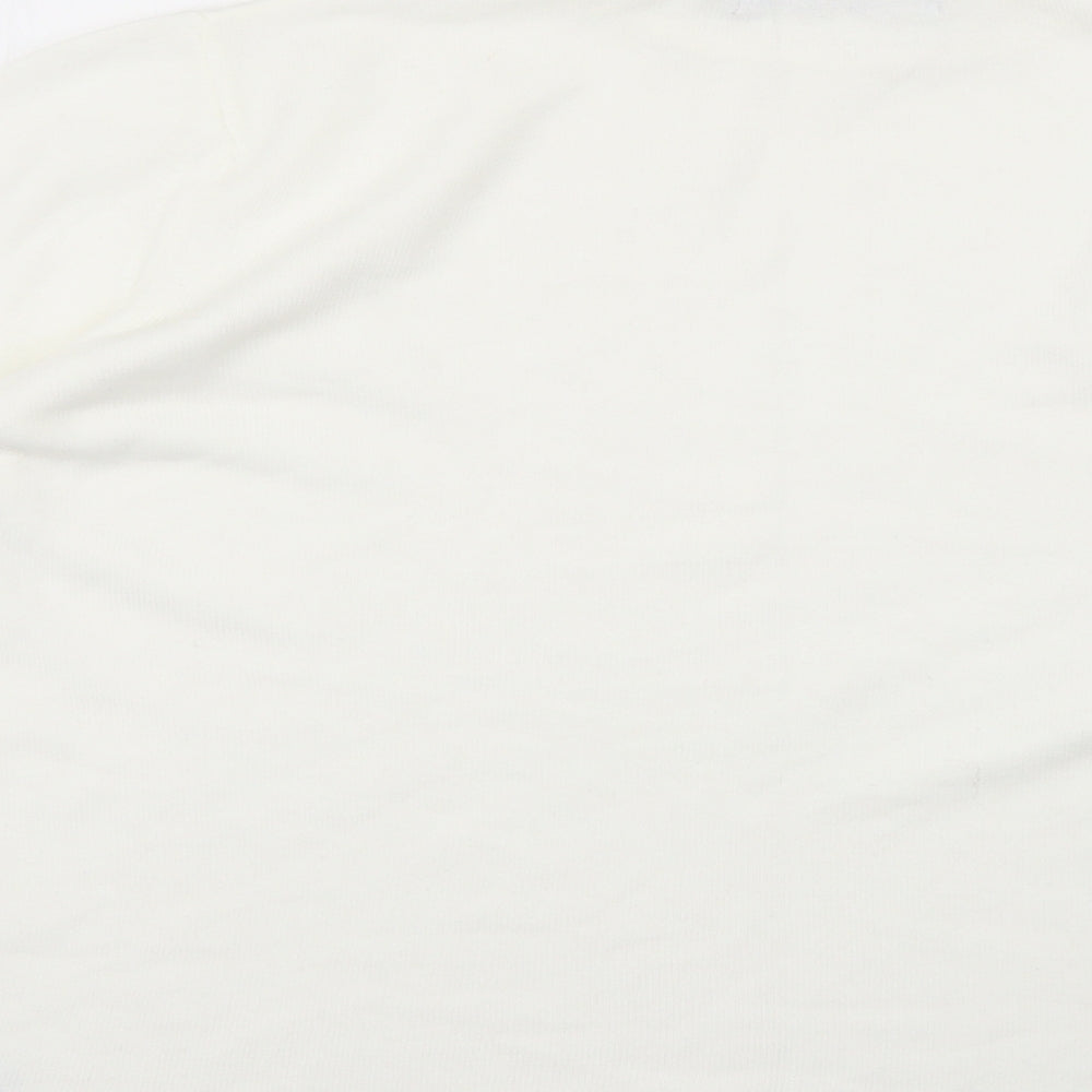 towels edgar jacobs Womens White   Pullover Jumper Size 16