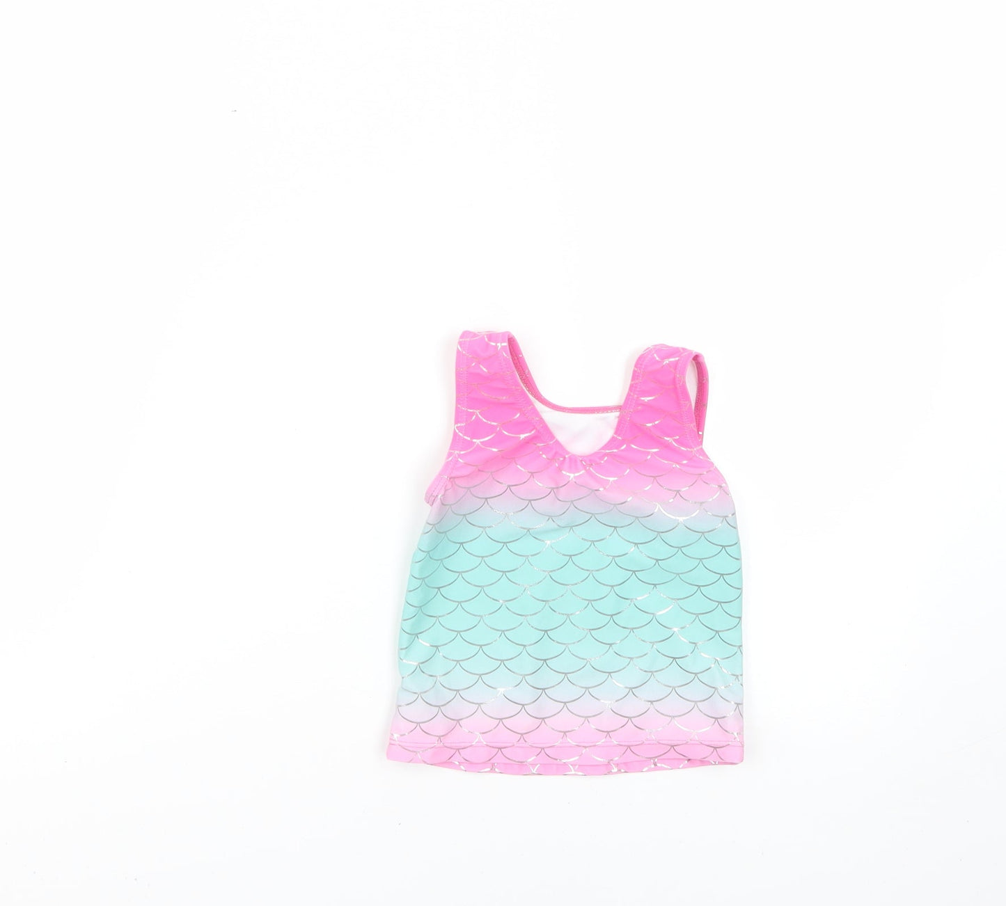 George Girls Multicoloured Geometric  Basic T-Shirt Size 2-3 Years