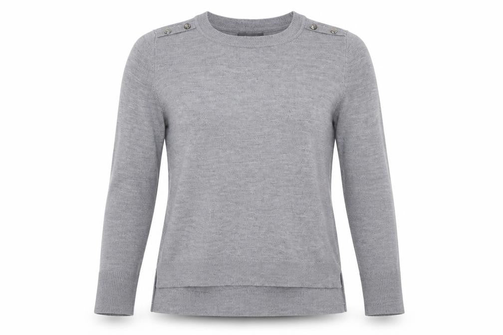 Primark Womens Grey   Pullover Jumper Size M