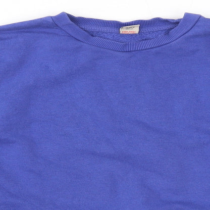 Tu Boys Blue   Pullover Sweatshirt Size 7 Years