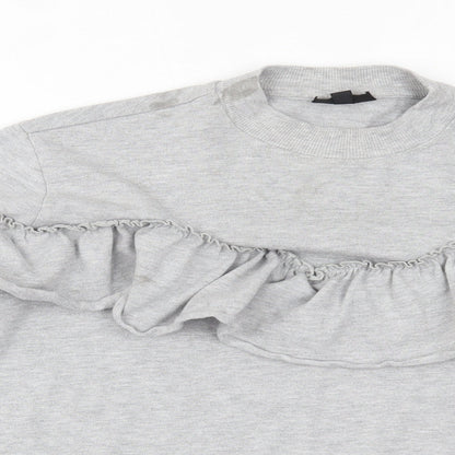 Topshop Womens Grey   Pullover Jumper Size 10