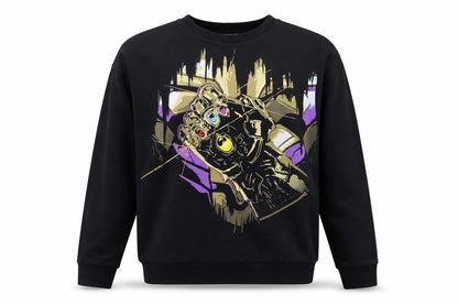 Disney Womens Black   Pullover Sweatshirt Size M  - MARVEL