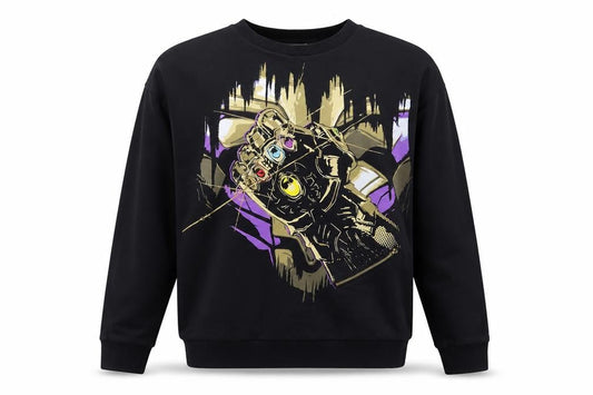 Disney Womens Black   Pullover Sweatshirt Size M  - MARVEL