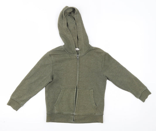 H&M Boys Green   Jacket  Size 5-6 Years