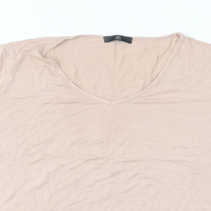 Missguided Womens Pink   Basic T-Shirt Size 10