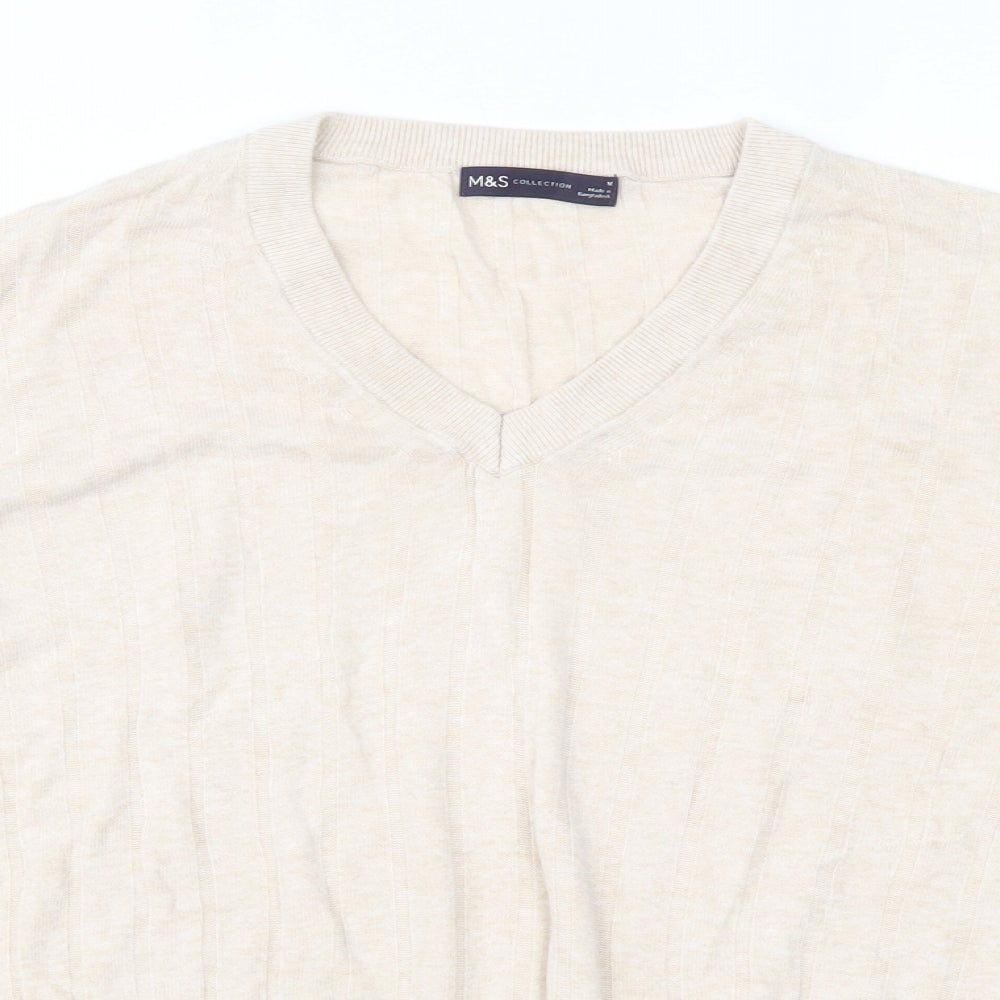 Marks and Spencer Womens Beige   Basic Blouse Size M