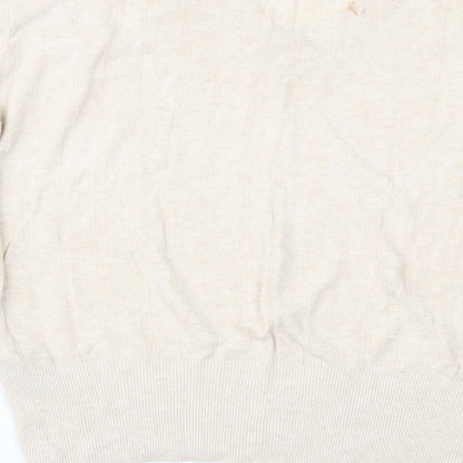 Marks & Spencer Womens Beige   Basic Blouse Size M