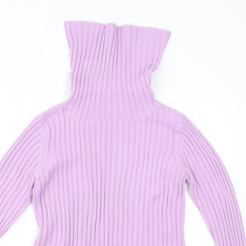 Miss Selfridge Womens Purple   Basic Blouse Size 12