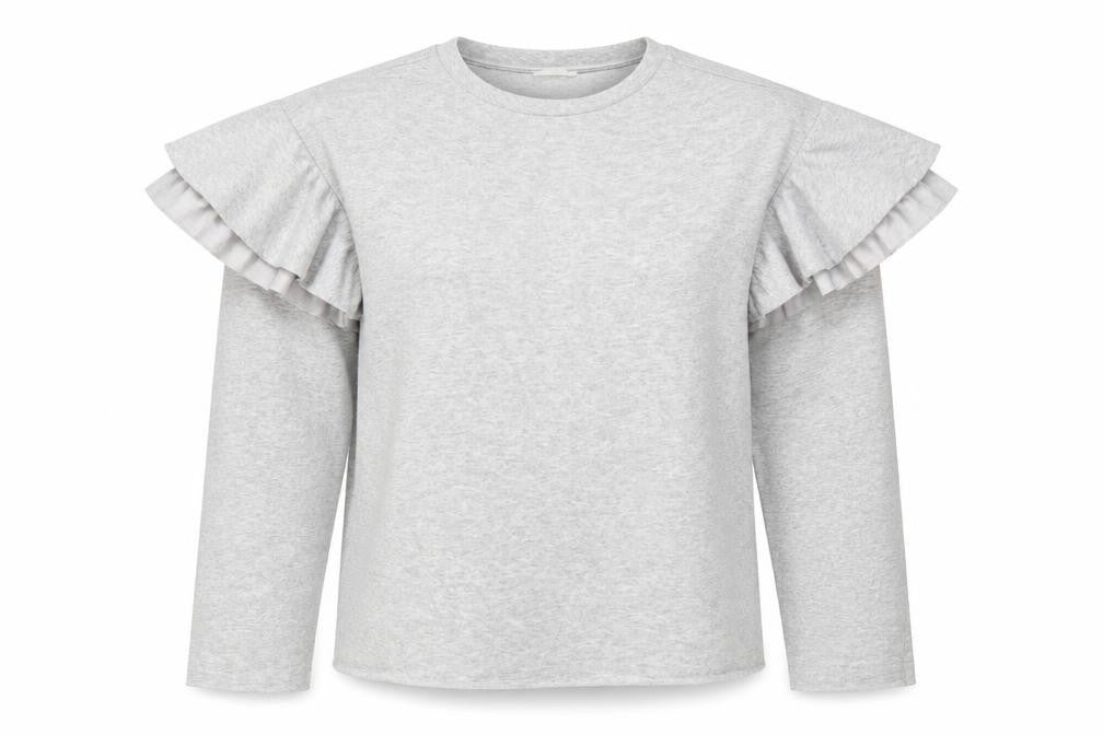 H&M Womens Grey   Pullover Sweatshirt Size S