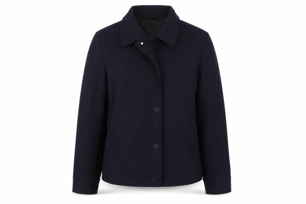 Debenhams Womens Blue   Overcoat Coat Size L