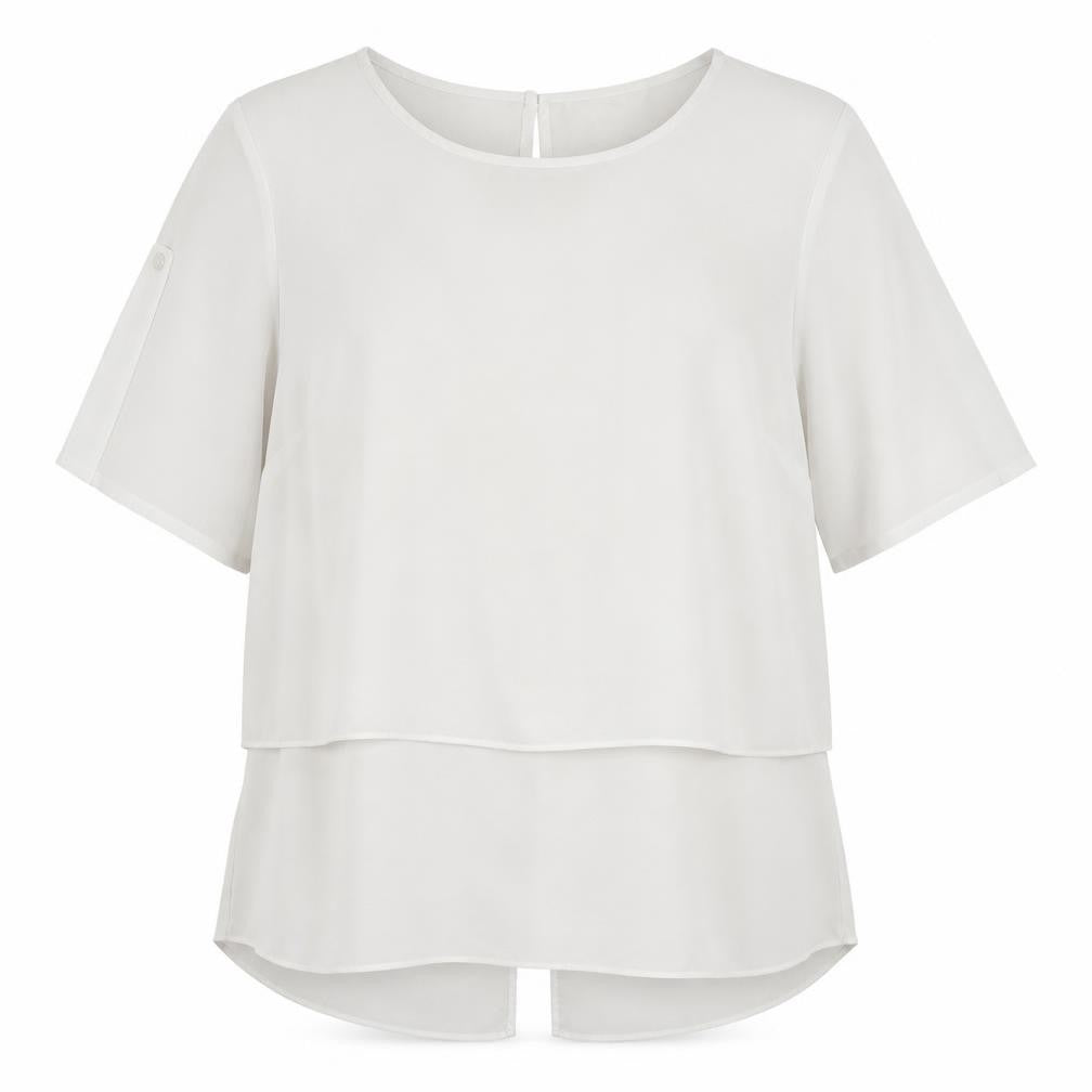 Creation L Womens Grey   Basic Blouse Size 20