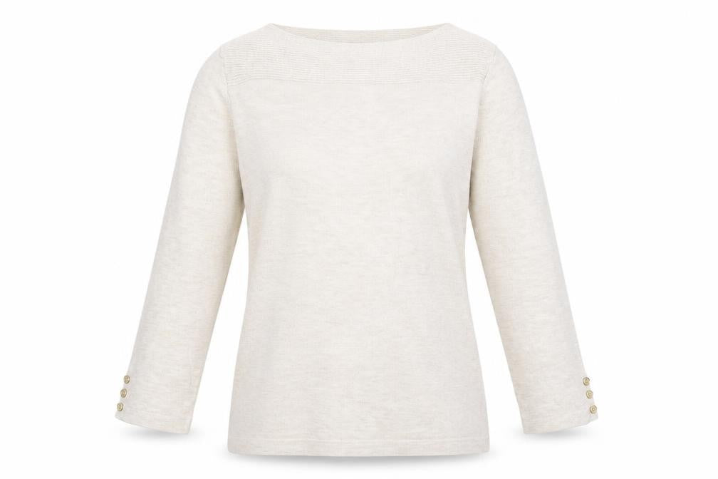 NEXT Womens Beige  Knit Pullover Jumper Size 10