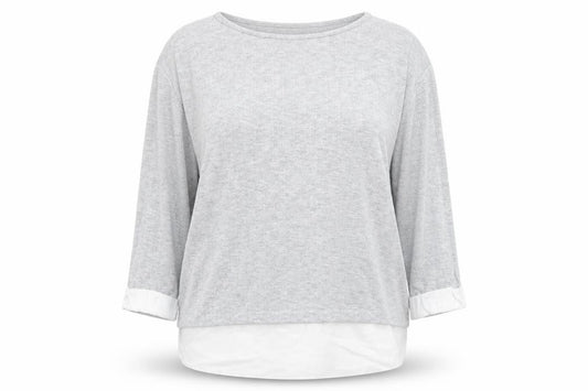 Dorothy Perkins Womens Grey   Basic T-Shirt Size 16