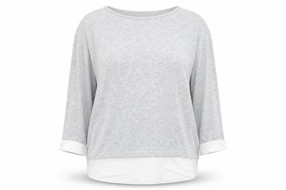 Dorothy Perkins Womens Grey   Basic T-Shirt Size 16