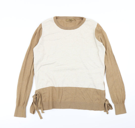 NEXT Womens Brown  Knit Pullover Jumper Size 10
