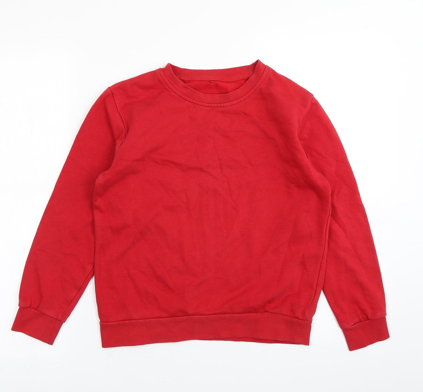 George Boys Red   Pullover Sweatshirt Size 10-11 Years