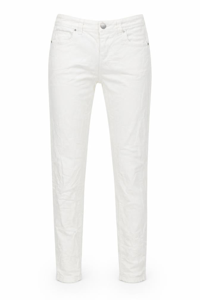 Denim Co.  Womens White  Denim Skinny Jeans Size 6 L30.5 in