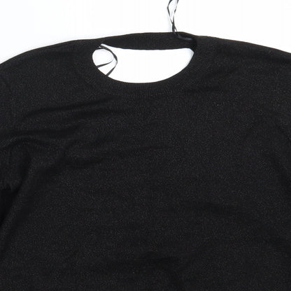 Preloved George Womens Black   Pullover Jumper Size 16 - Detail
