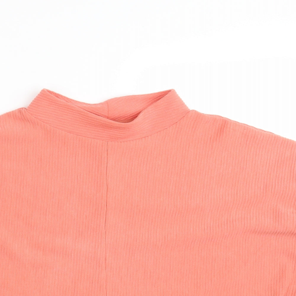Nutmeg Womens Orange   Pullover Sweatshirt Size 10