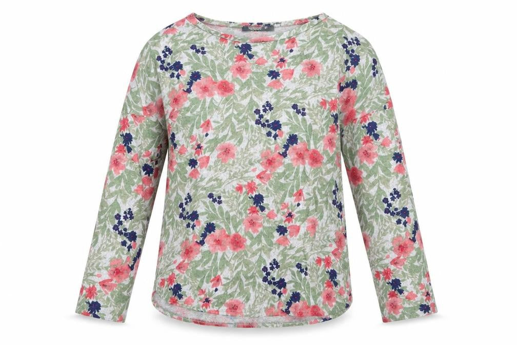 Nutmeg Womens Multicoloured Floral Knit Pullover Jumper Size 8