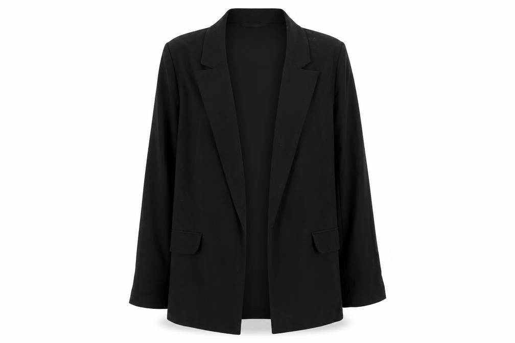 Primark Womens Black   Overcoat Coat Size 6
