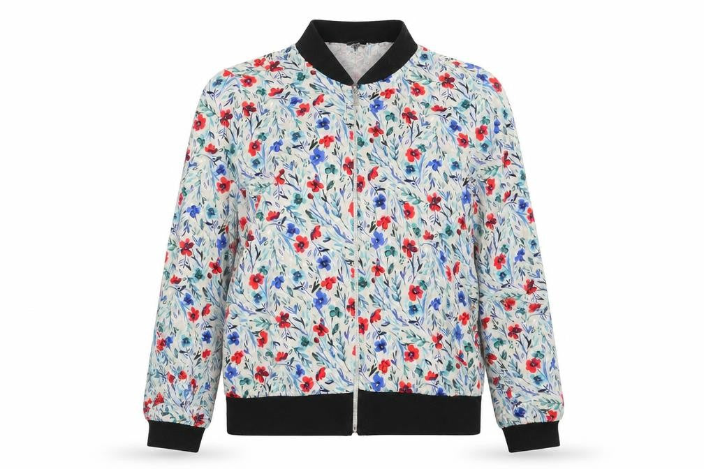 Papaya Womens Multicoloured Floral  Jacket  Size 12