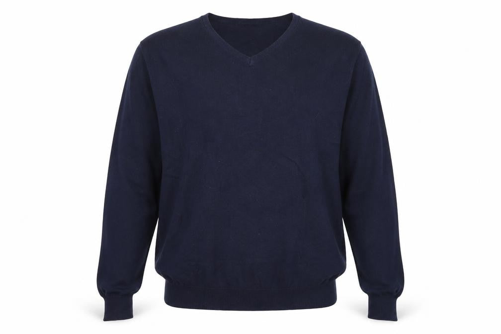 Nutmeg Mens Blue   Pullover Jumper Size M