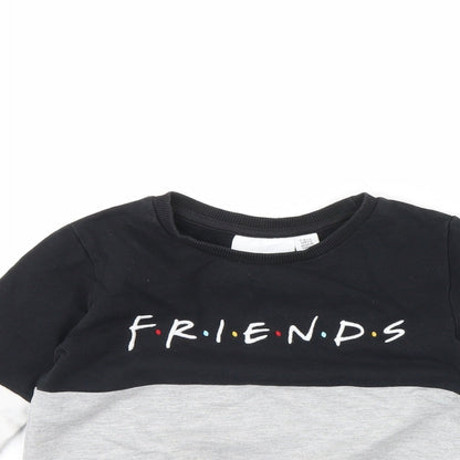 FRIENDS  Boys Grey   Pullover Jumper Size 7 Years