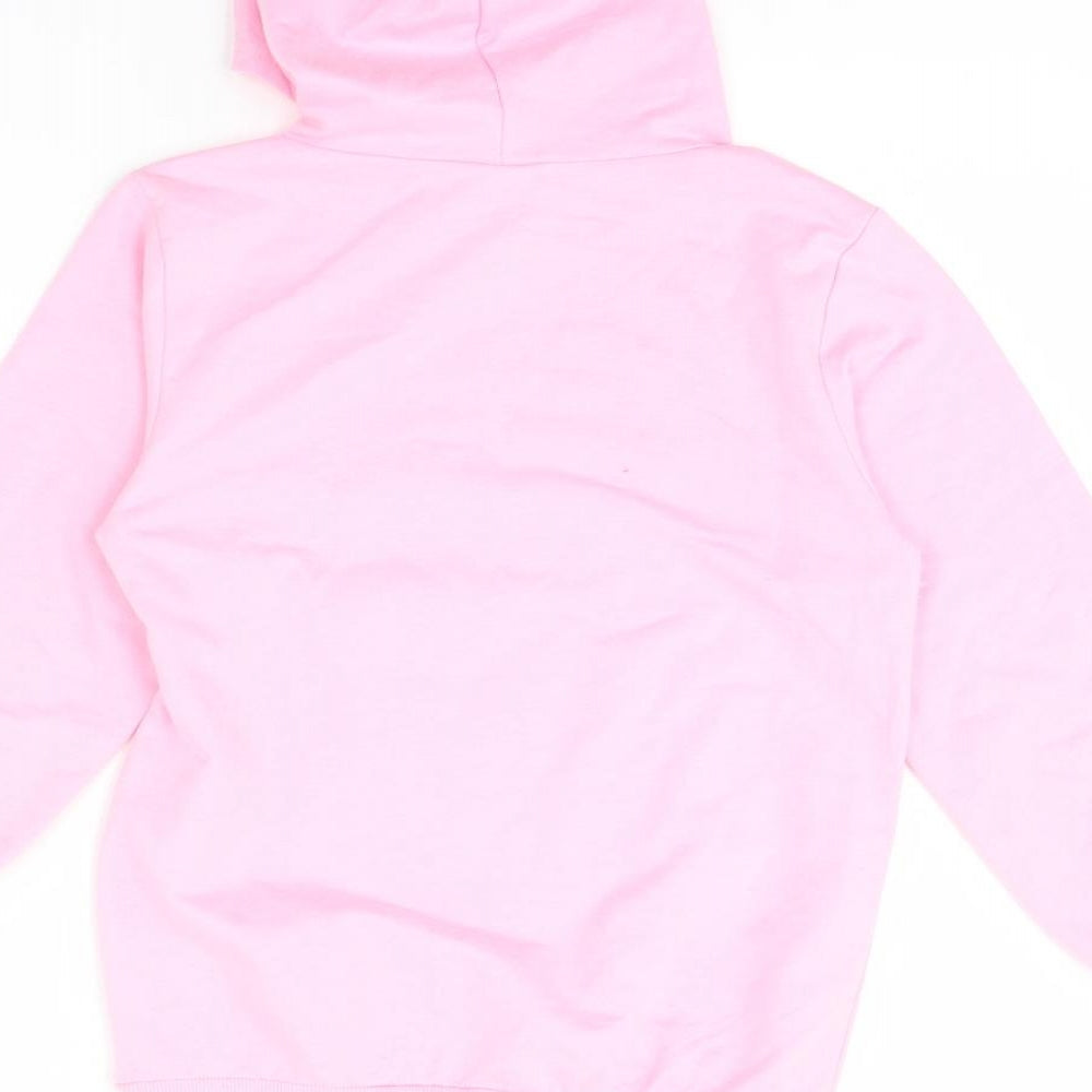 Preworn Girls Pink   Pullover Hoodie Size 8 Years  - TIKTOK
