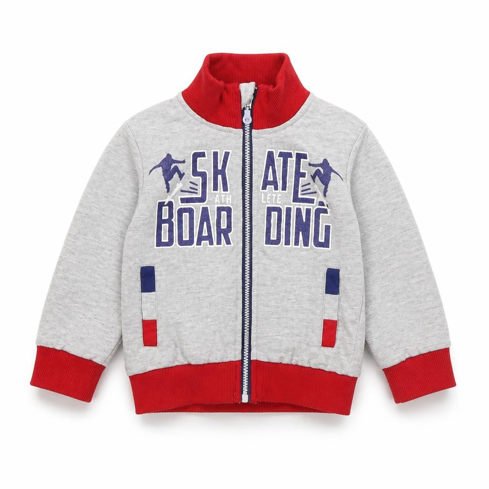 small gang Baby Grey   Jacket  Size 18 Months