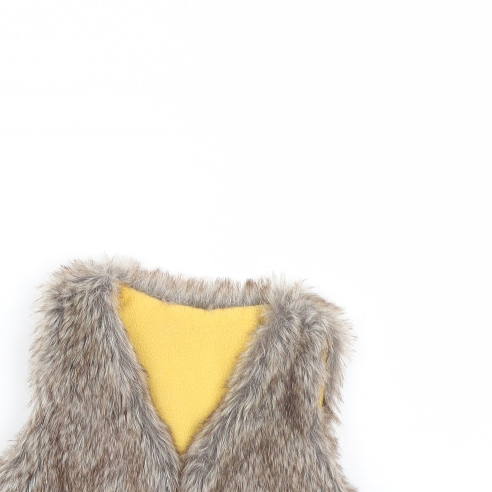 Preworn Girls Brown   Jacket  Size 2 Years