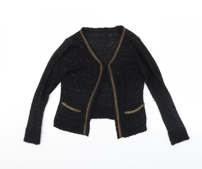 Preloved Select Womens Black   Cape Jumper Size 8 - Front