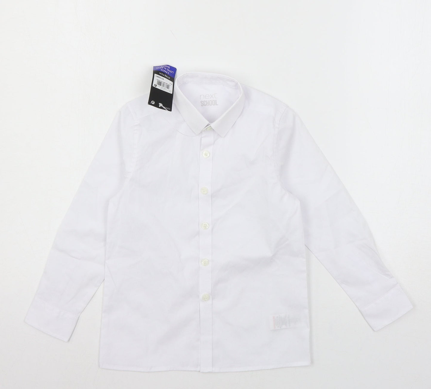 NEXT Girls White   Basic Button-Up Size 5 Years