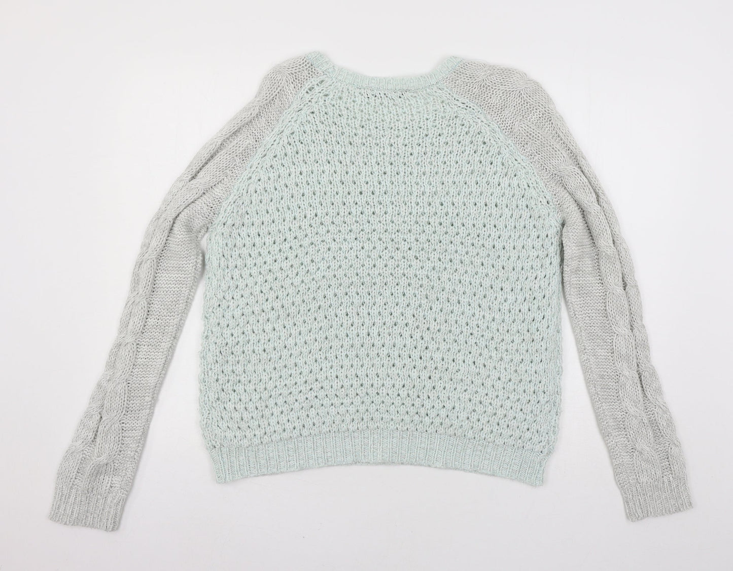 Dorothy Perkins Womens Green  Knit Pullover Jumper Size 16