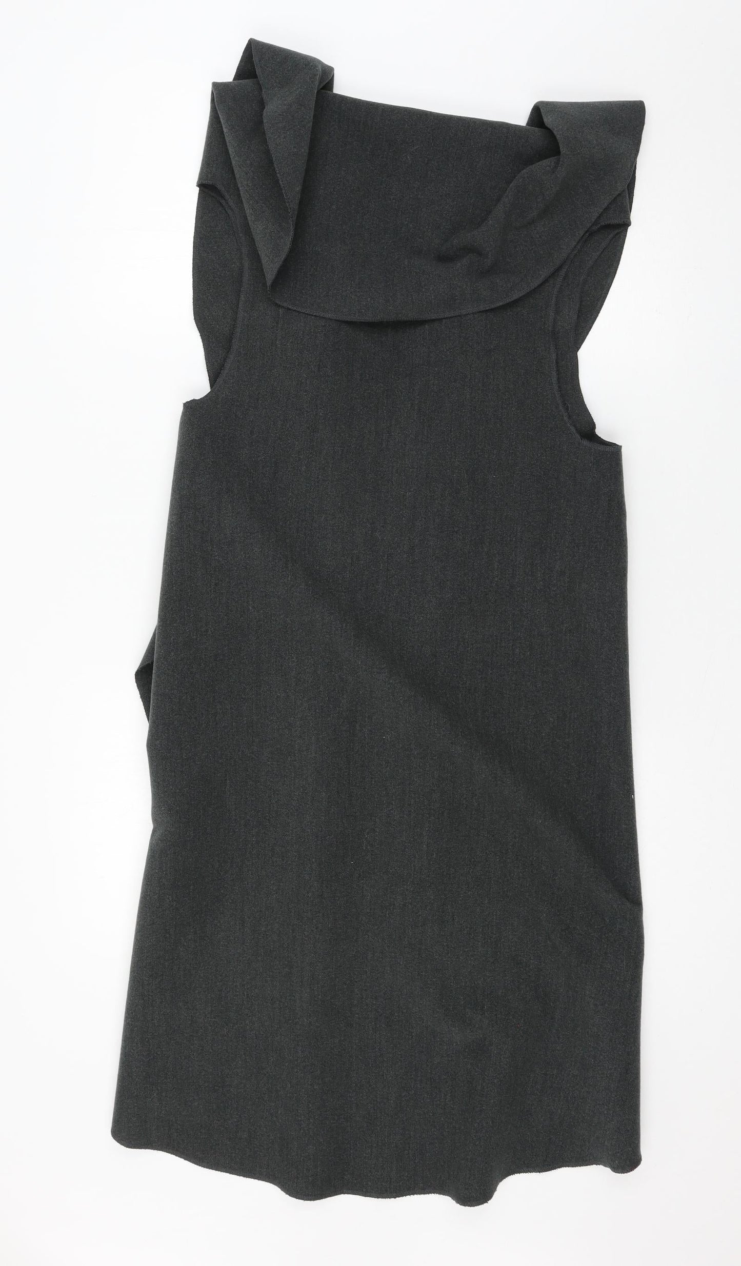 New Look Womens Grey  Fleece Jacket Waistcoat Size M