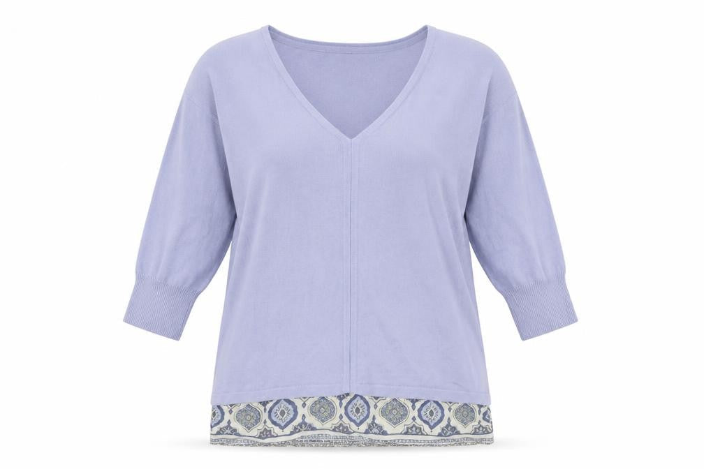 Monsoon Womens Blue  Knit Pullover Jumper Size 8