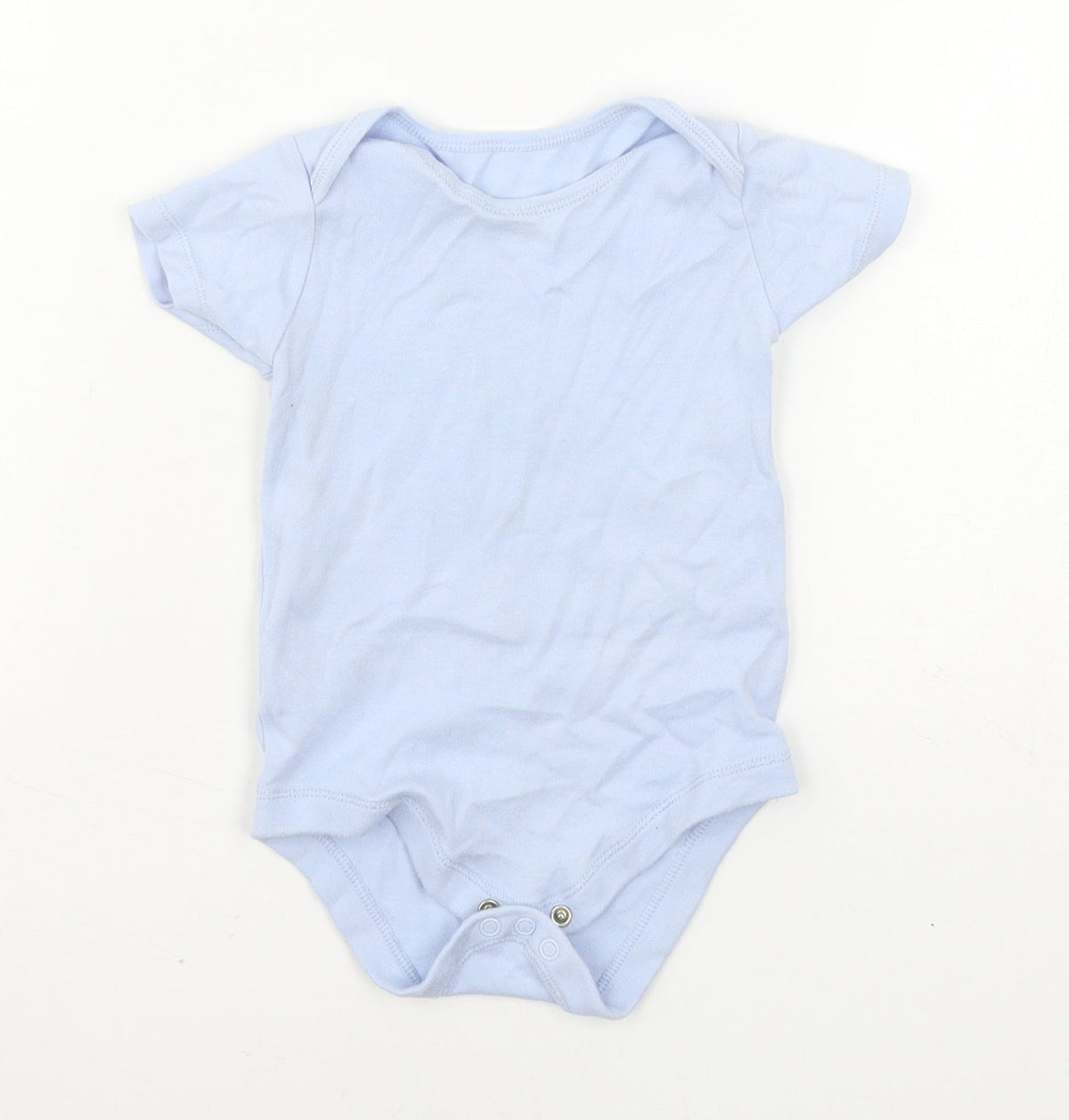 TU Boys Blue  Jersey Babygrow One-Piece Size 12-18 Months