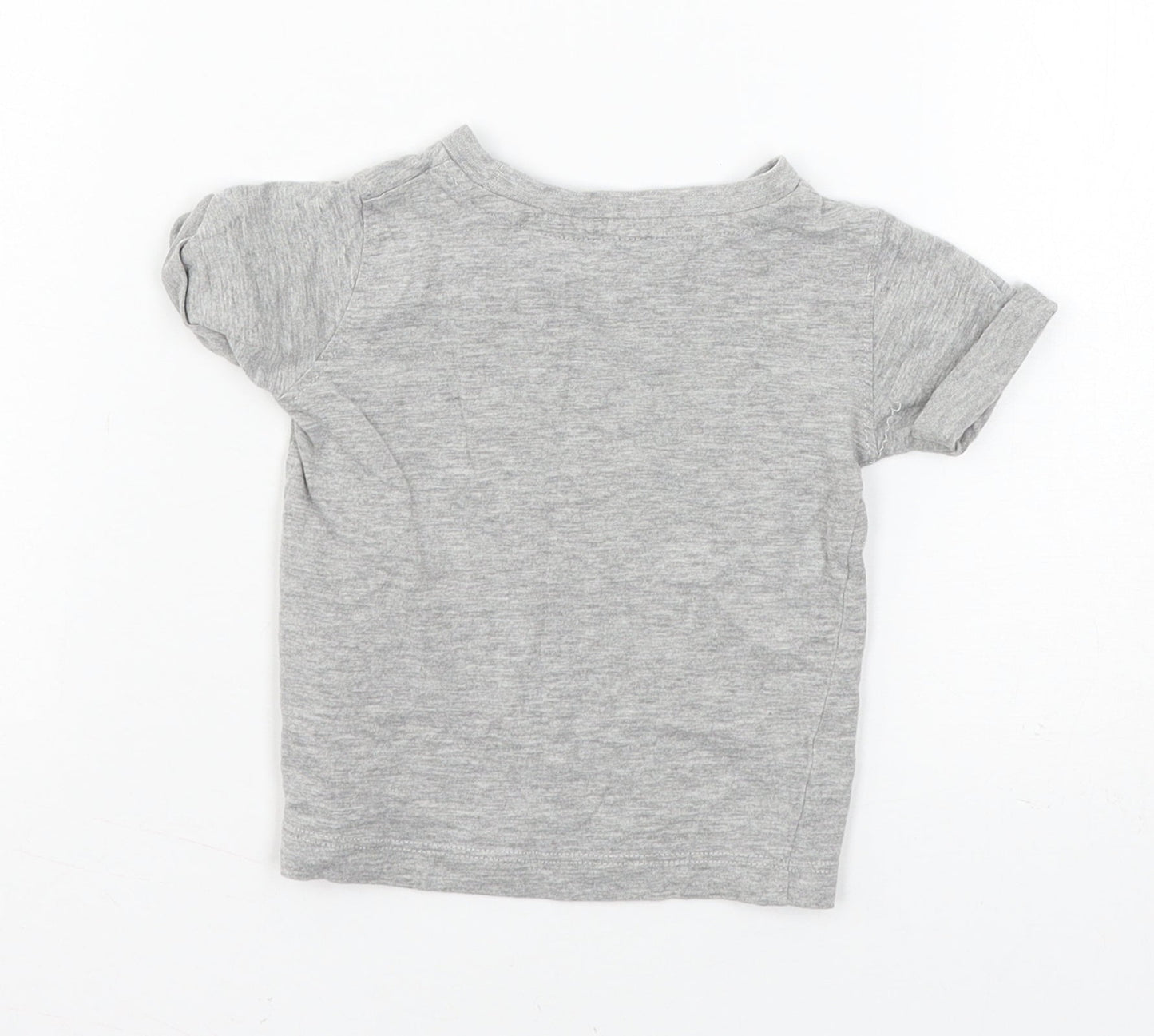NEXT Boys Grey  Jersey Basic T-Shirt Size 3-6 Months