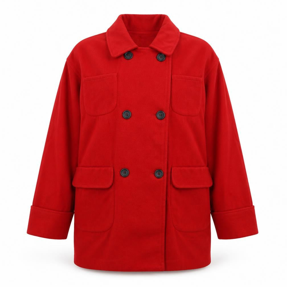 Nicole Womens Red   Jacket Coat Size XL