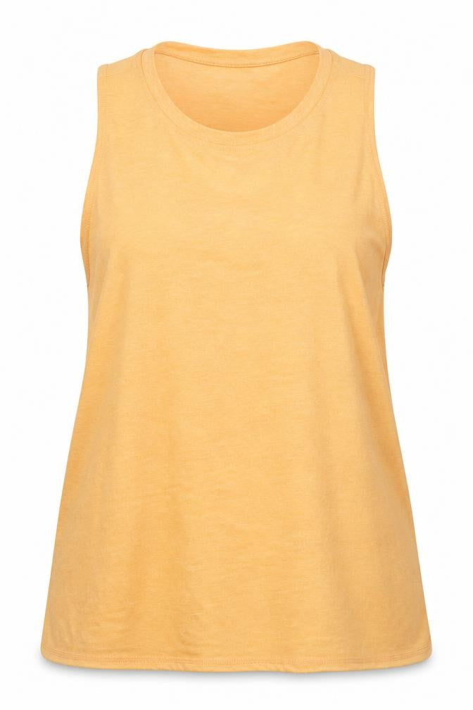 Icy Zone Womens Beige   Basic Tank Size XL