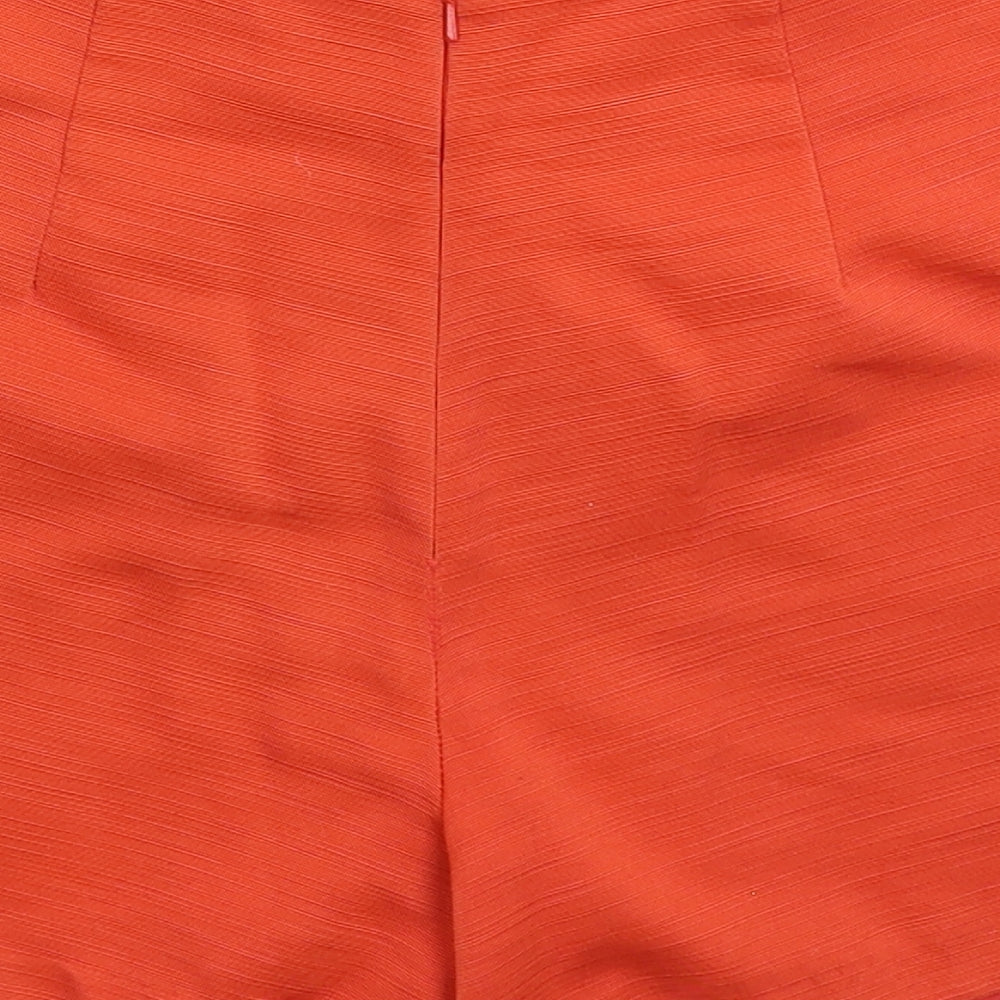 Topshop Womens Orange   Mini Skort Size 6