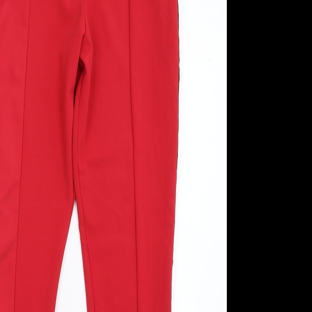 ASOS Womens Red   Trousers  Size 8 L30 in