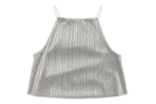 ASOS Womens Silver   Basic Tank Size 8