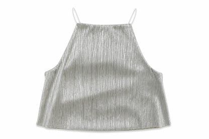 ASOS Womens Silver   Basic Tank Size 8