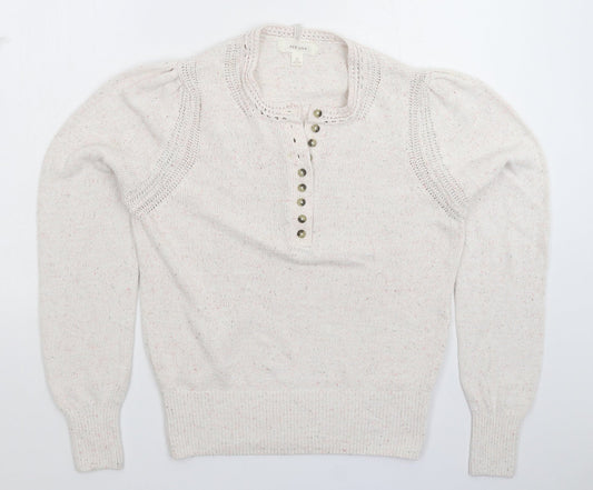 Marks and Spencer Womens Grey  Knit Pullover Jumper Size 12