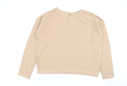 Preloved New Look Womens Beige   Pullover Jumper Size 10 - Front