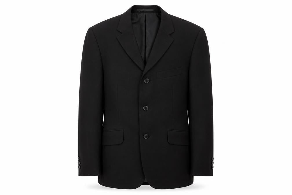 KJ Mens Black   Jacket Blazer Size 38