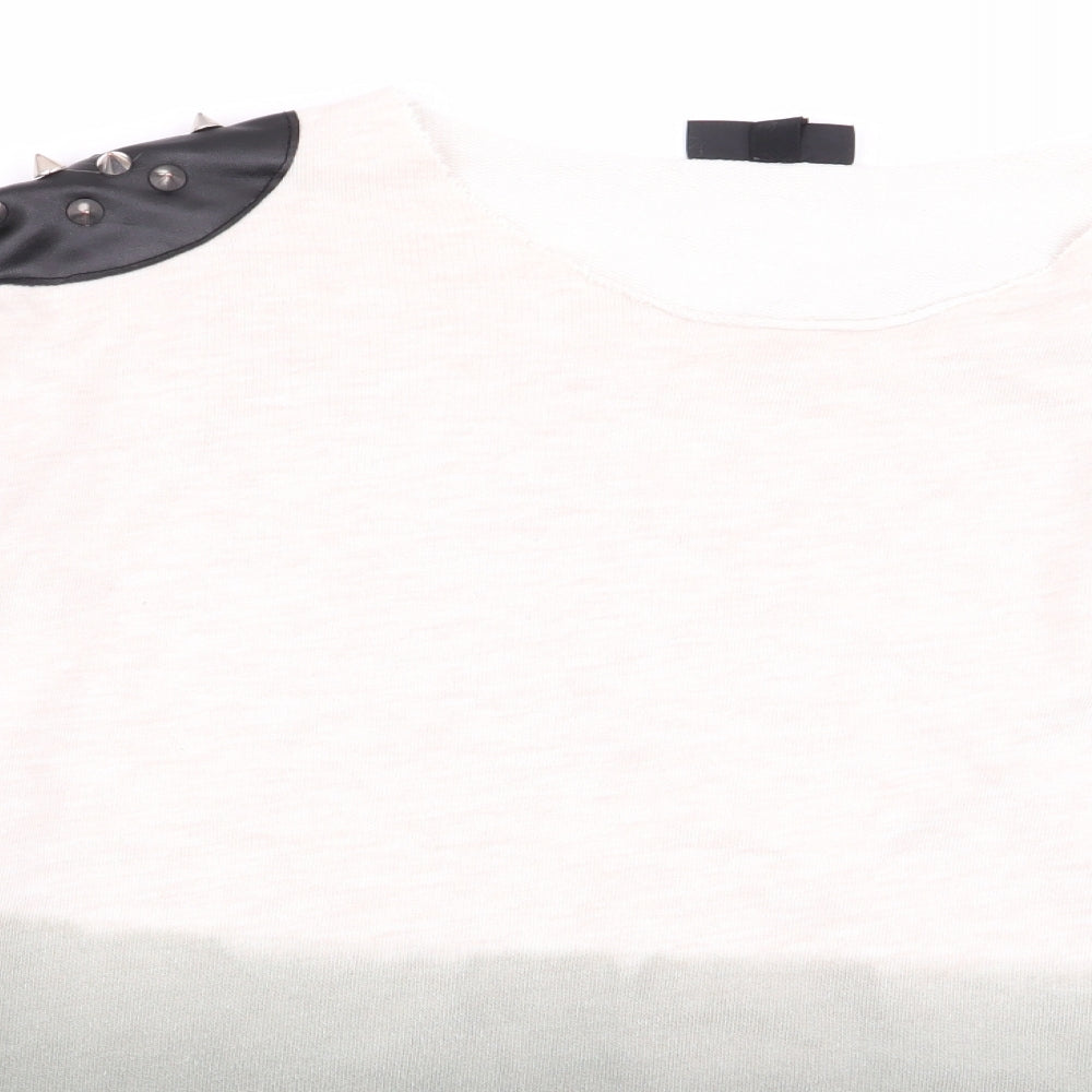 Topshop Womens Multicoloured   Pullover Jumper Size 10