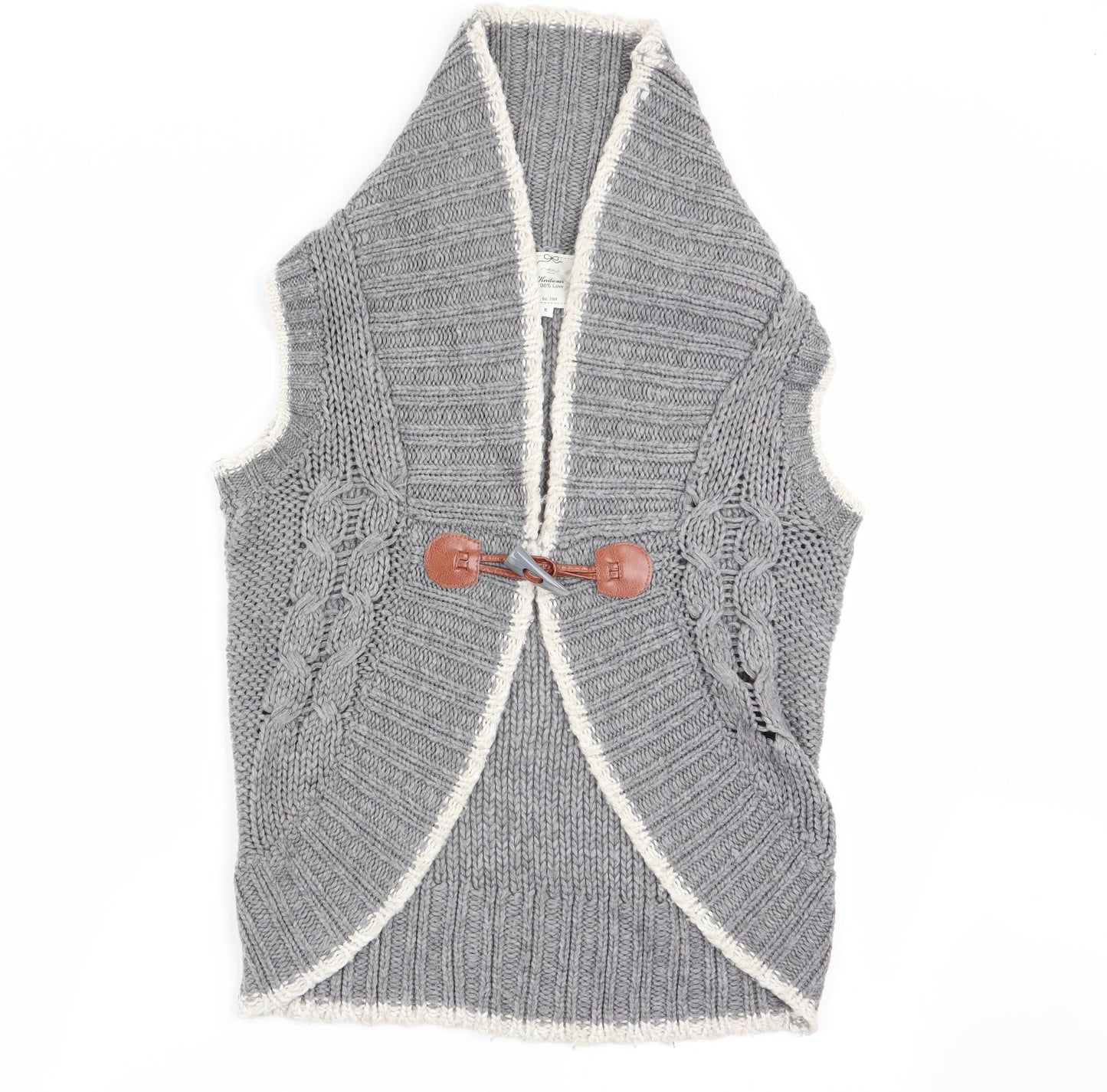 New Look Womens Grey   Cardigan Jumper Size 8