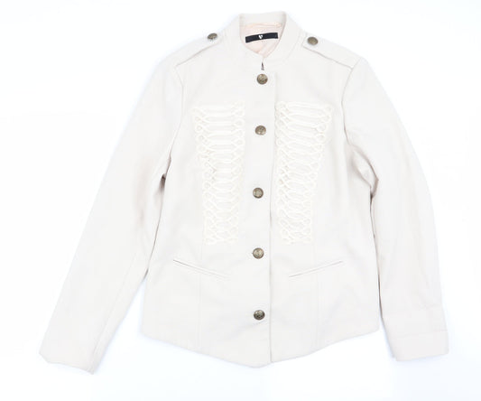 by very Womens Pink   Jacket Blazer Size 16